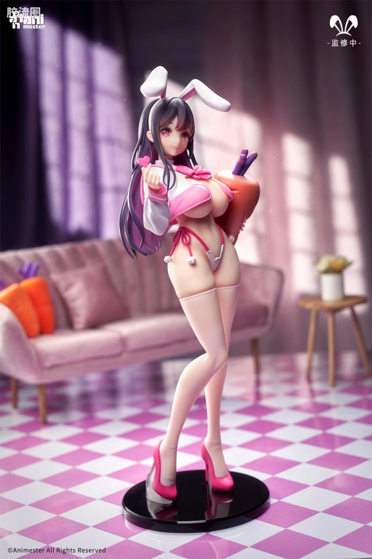 大漫匠手办系列 SHINY系列 JK兔女郎·卯之樱 爱意注入~♥ - 图片