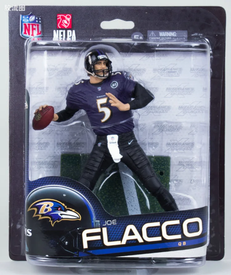 麦克法兰NFL美式足球系列玩具 特别版 JOE FLACCO EXCLUSIVE