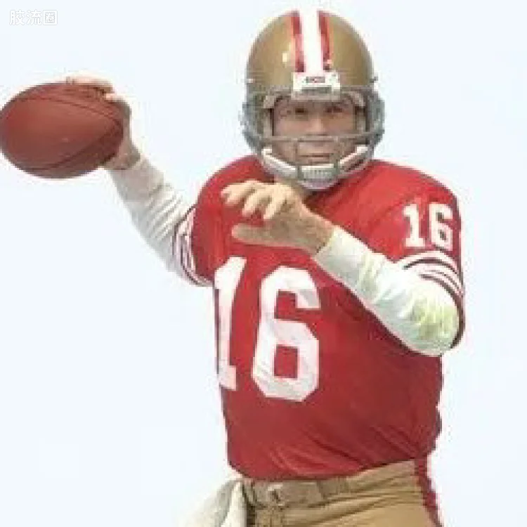 麦克法兰NFL美式足球系列玩具 传奇第2代 JOE MONTANA