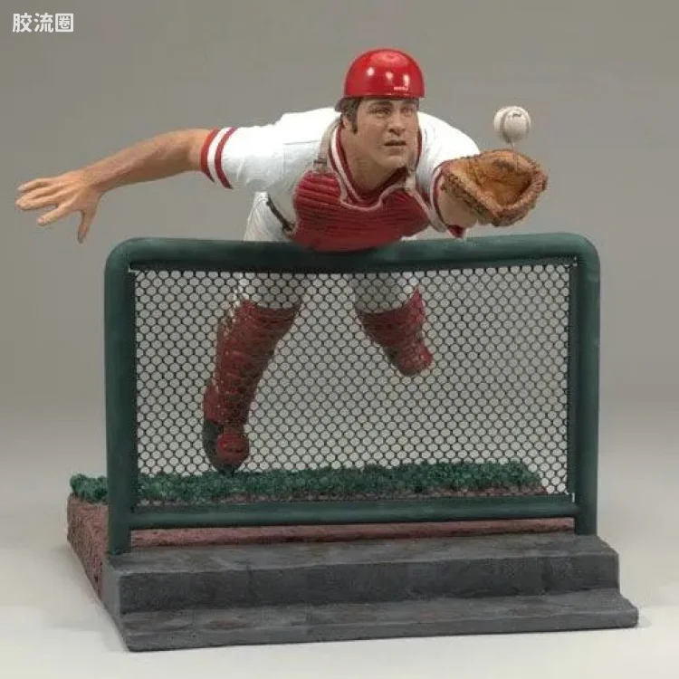 麦克法兰MLB棒球系列玩具 COOPERSTOWN第4代 JOHNNY BENCH