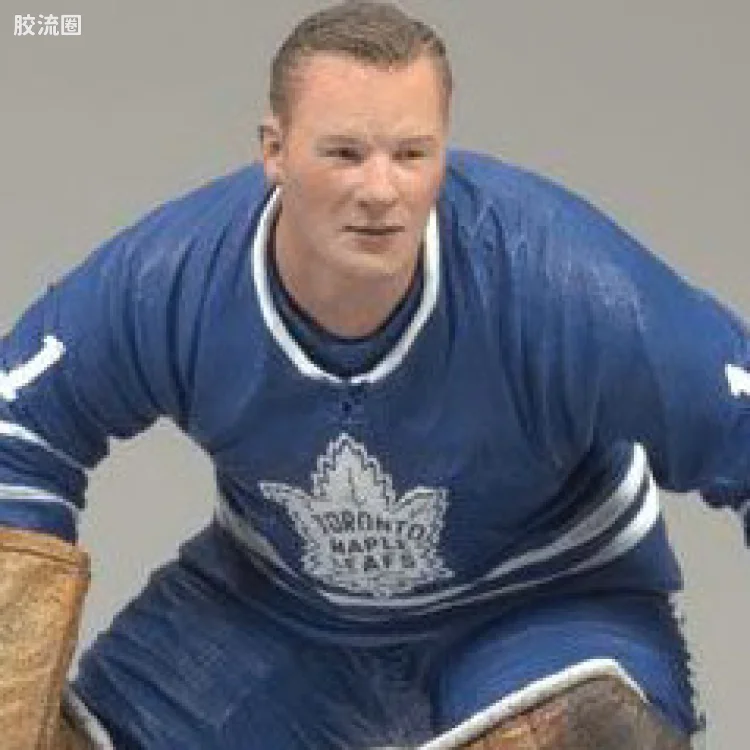 麦克法兰NHL冰球系列玩具 传奇系列第6代 JOHNNY BOWER