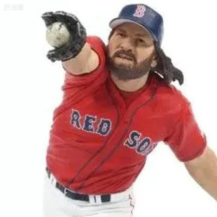 麦克法兰MLB棒球系列玩具 第11代 JOHNNY DAMON