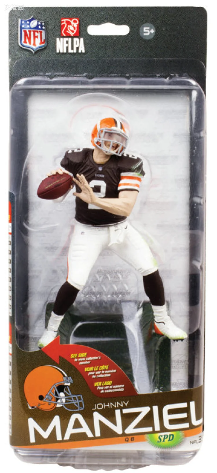 麦克法兰NFL美式足球系列玩具 第35代 JOHNNY MANZIEL