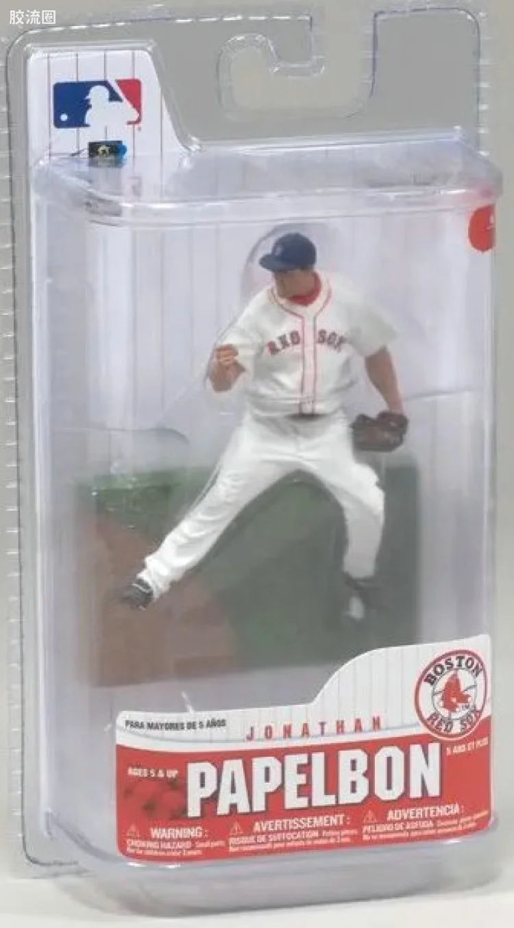 麦克法兰MLB棒球系列玩具 3寸系列第6代 JONATHAN PAPELBON