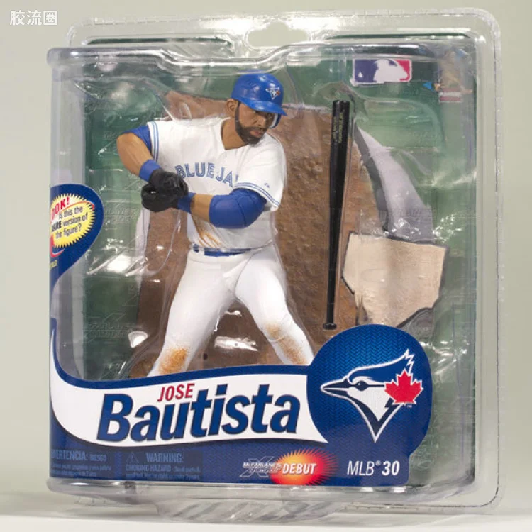 麦克法兰MLB棒球系列玩具 第30代 JOSE BAUTISTA (CHASE)