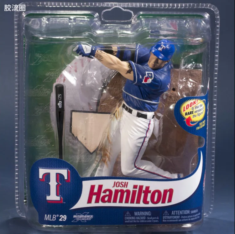 麦克法兰MLB棒球系列玩具 第29代 JOSH HAMILTON 3