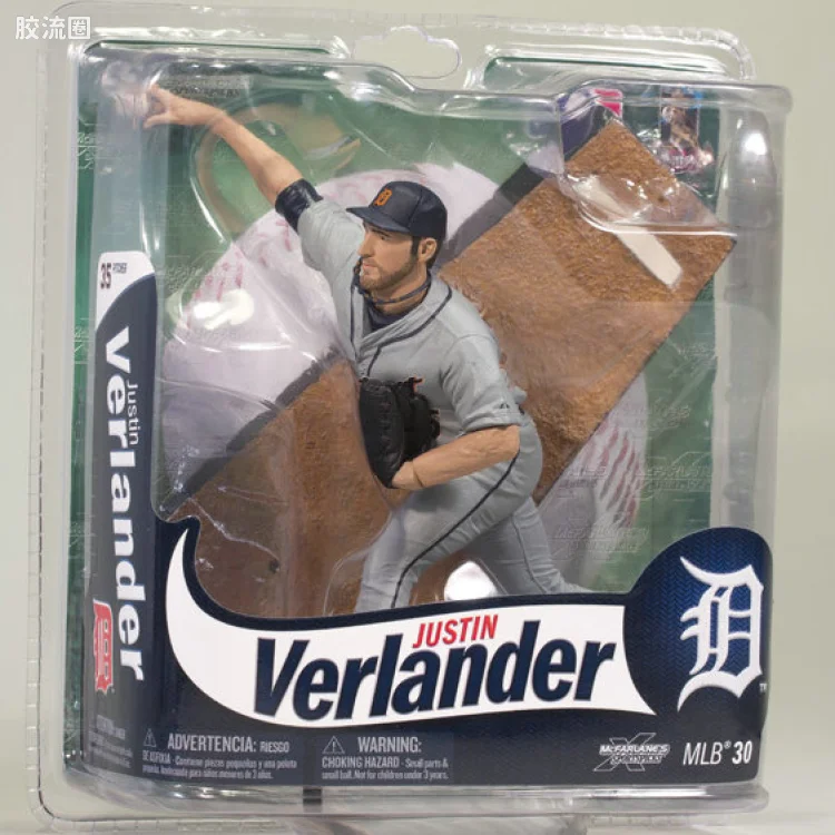 麦克法兰MLB棒球系列玩具 第30代 JUSTIN VERLANDER 2