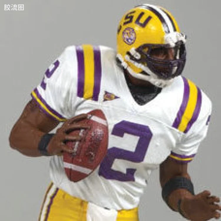 麦克法兰NFL美式足球系列玩具 COLLEGE第1代 JaMARCUS RUSSELL