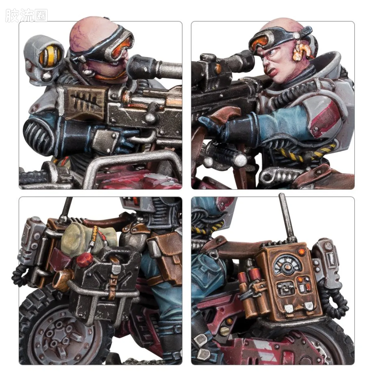 战锤40K Genestealer Cult 基因窃取者教派 8版 豺狼猎首 - 图片