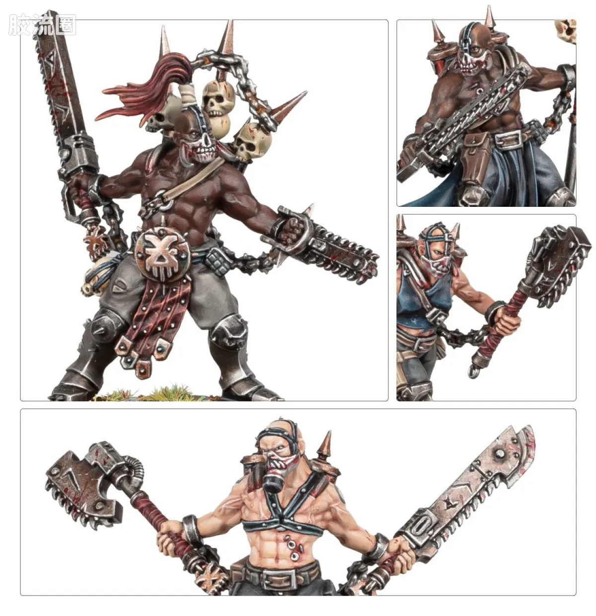 战锤40K World Eaters 吞世者 9版 裂伤者 - 图片