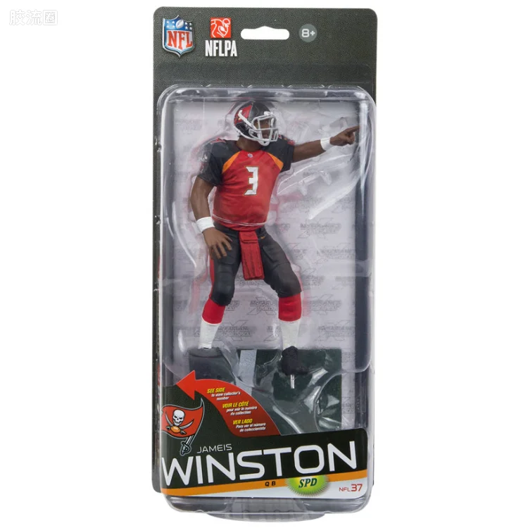 麦克法兰NFL美式足球系列玩具 第37代 Jameis Winston