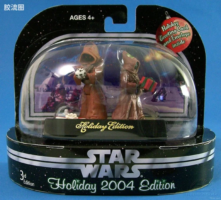 星球大战 原始三部曲收藏 基础人物 Jawas Holiday Set (2004 Holiday Edition)