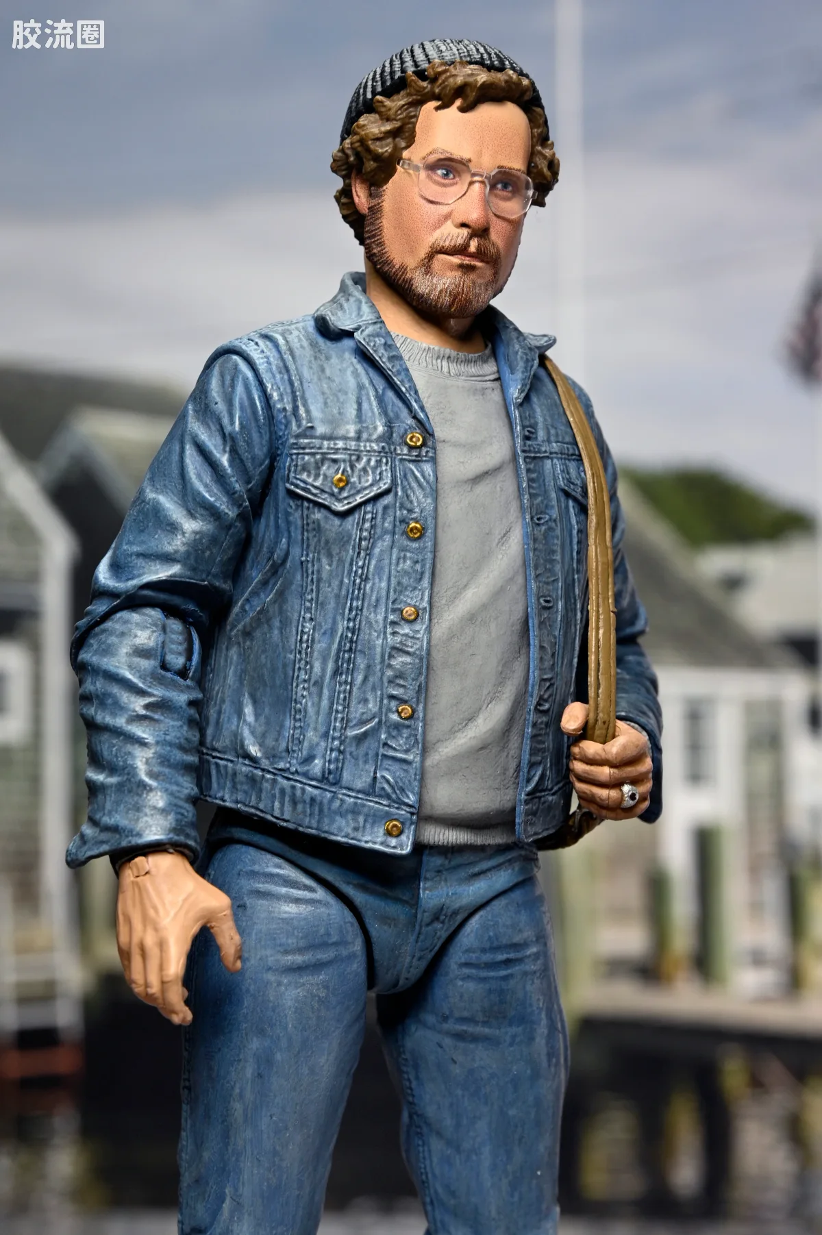 NECA 7寸可动人形系列 终极版/豪华版 大白鲨 50周年纪念 马特·胡珀 与山姆·昆特 - 图片