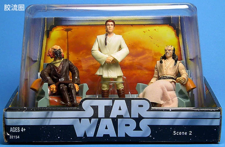星球大战 原始三部曲收藏 场地版 Jedi Council II (Plo Koon, Obi-Wan, Eeth Koth)