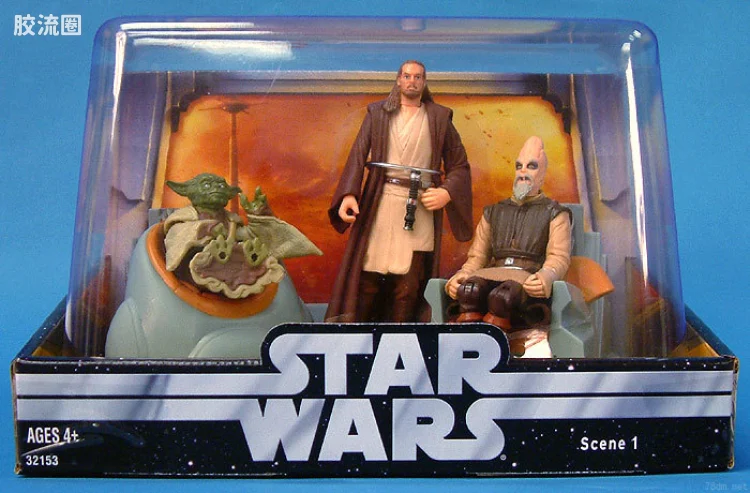 Jedi Council I (Yoda, Qui-Gon Jinn, Ki-Adi-Mundi)