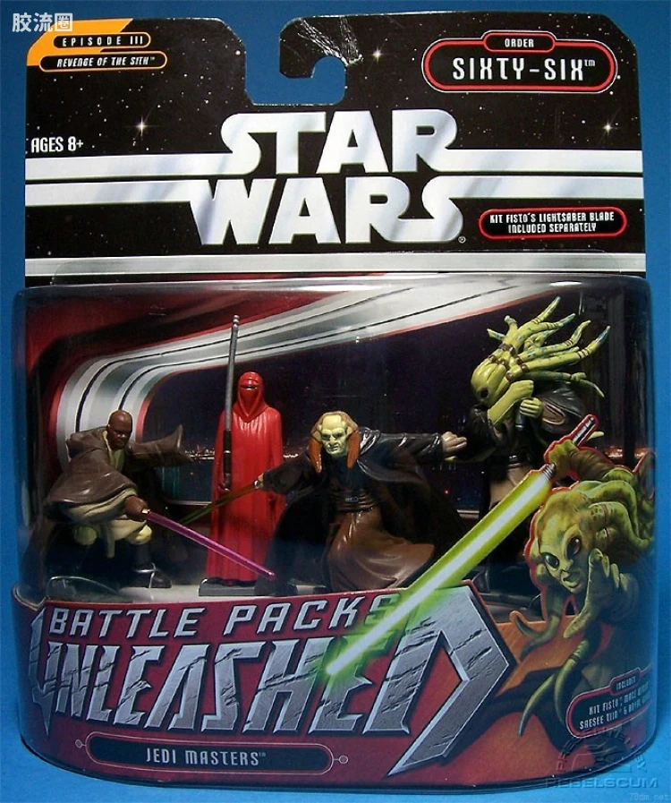 星球大战 UNLEASHED 2006版 战斗包 Jedi Masters