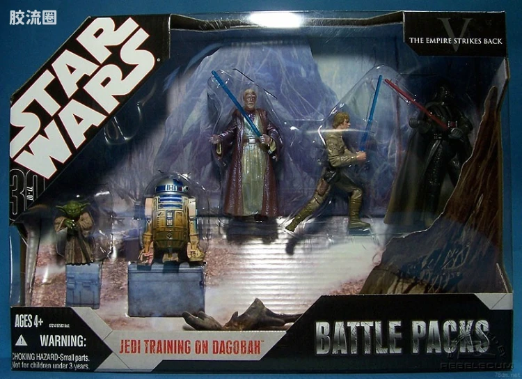 星球大战 30周年收藏 战斗套装 Jedi Training on Dagobah