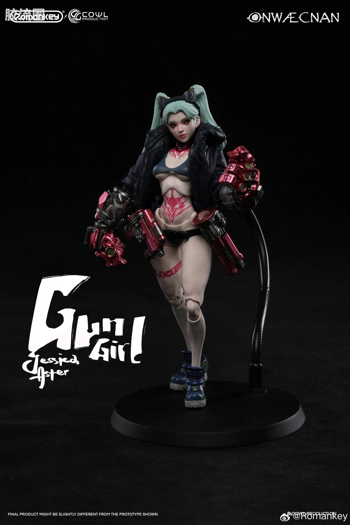 Romankey X VTOYS 超可动素体 枪女杰西卡 豪华版