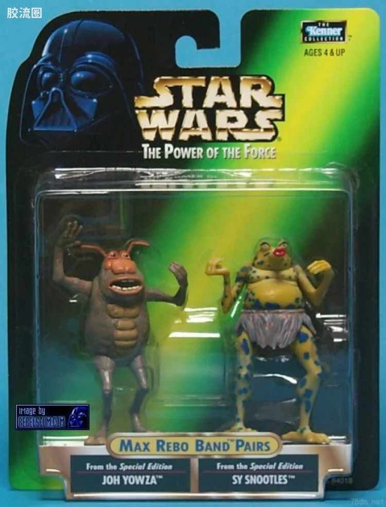 星球大战 THE POWER OF THE FORCE 套装版系列 Joh Yowza and Sy Snootles