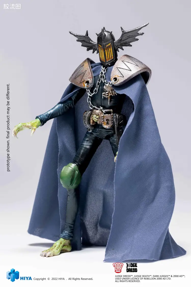 Hiya Toys/海雅 漫画 特警判官2000AD Judge Fear