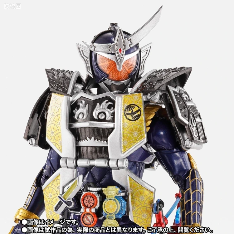 SHF 真骨雕假面骑士系列 假面骑士铠武 阵羽织柠檬铠甲 - 图片