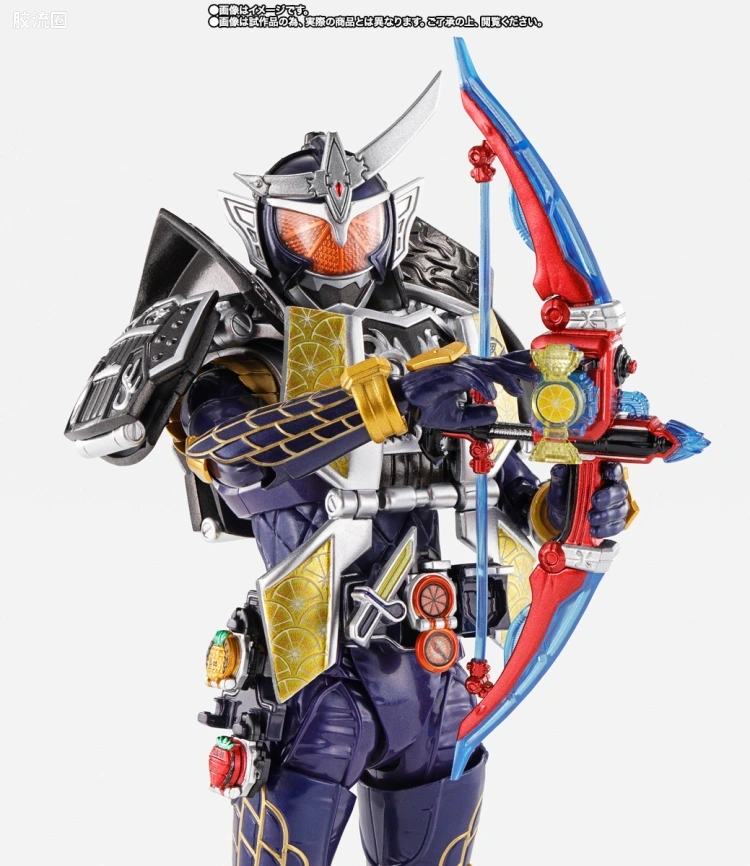 SHF 真骨雕假面骑士系列 假面骑士铠武 阵羽织柠檬铠甲 - 图片