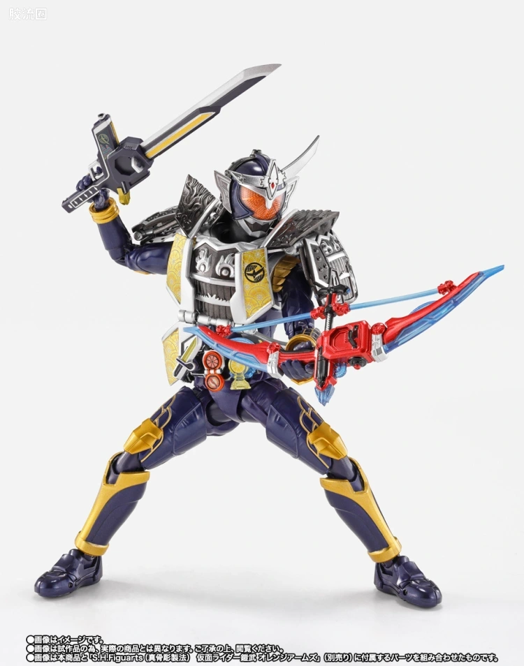 SHF 真骨雕假面骑士系列 假面骑士铠武 阵羽织柠檬铠甲 - 图片