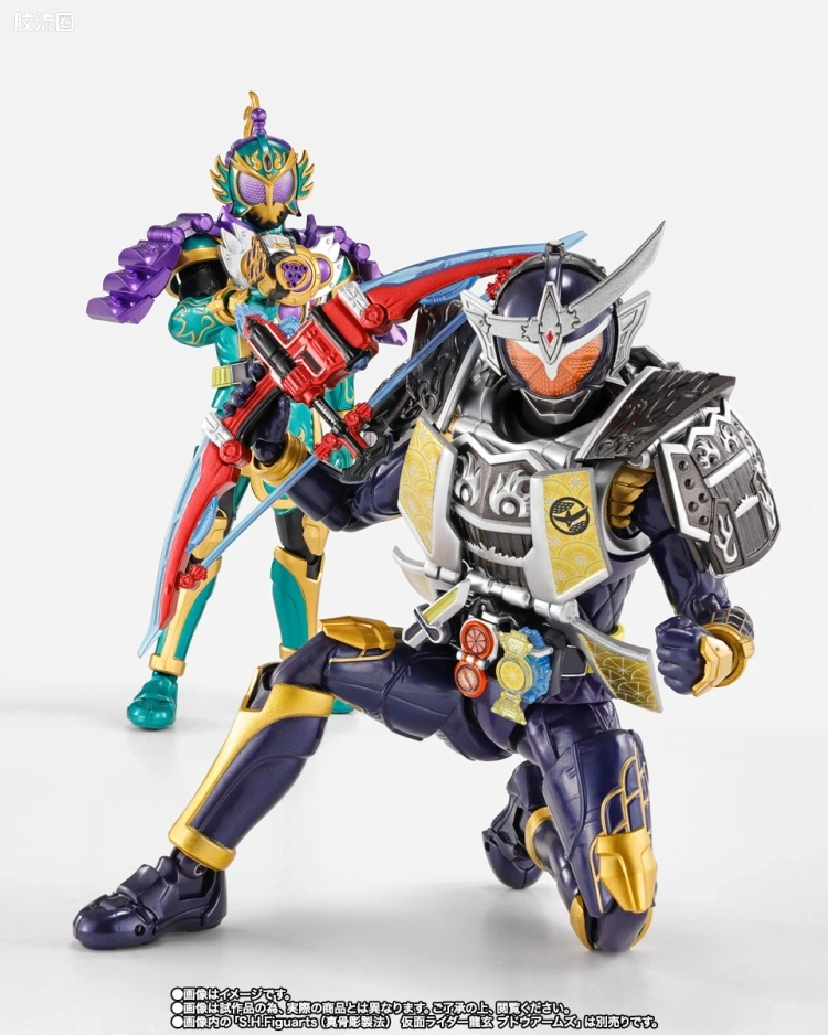 SHF 真骨雕假面骑士系列 假面骑士铠武 阵羽织柠檬铠甲 - 图片