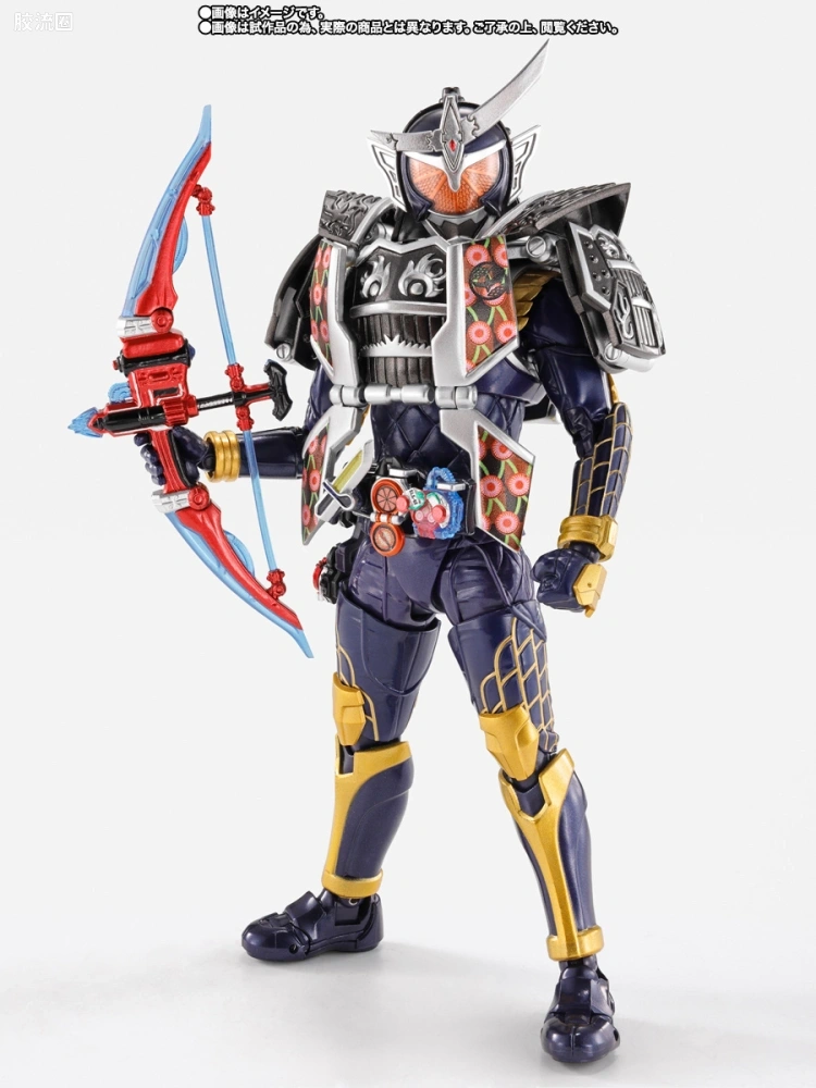 SHF 真骨雕假面骑士系列 假面骑士铠武 阵羽织柠檬铠甲 - 图片