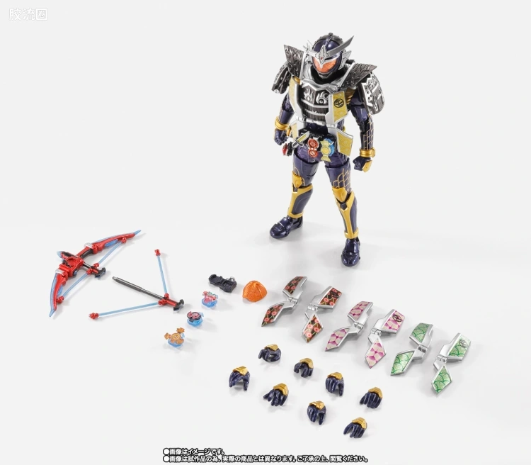 SHF 真骨雕假面骑士系列 假面骑士铠武 阵羽织柠檬铠甲 - 图片