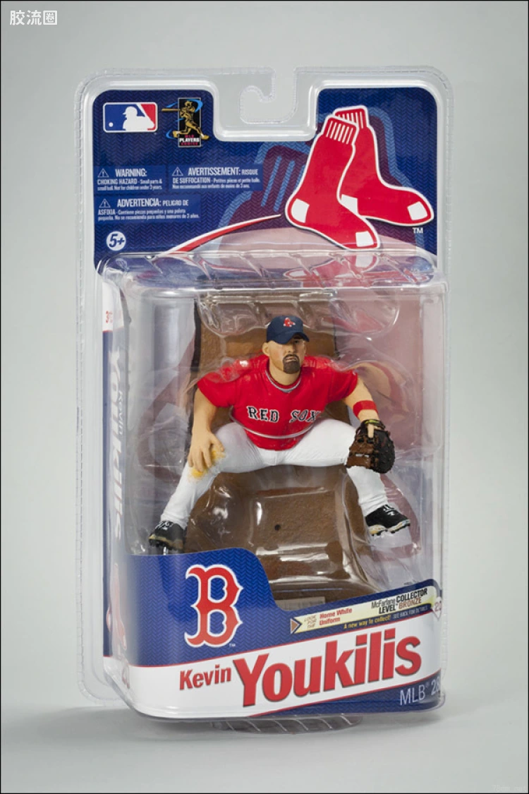 麦克法兰MLB棒球系列玩具 第28代 KEVIN YOUKILIS 3