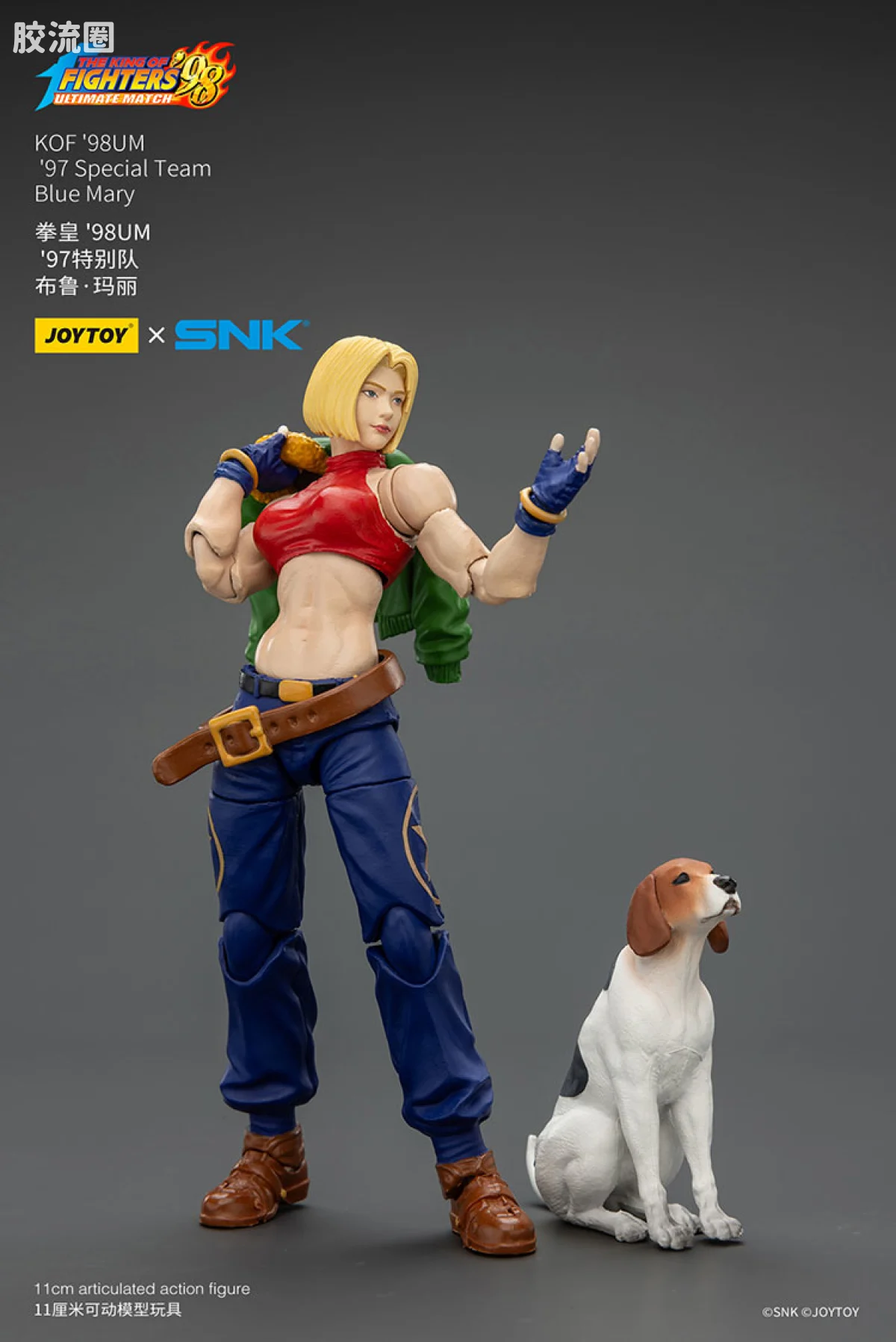 JOYTOY x 拳皇98系列 角色 97特别队 布鲁·玛丽 - 图片