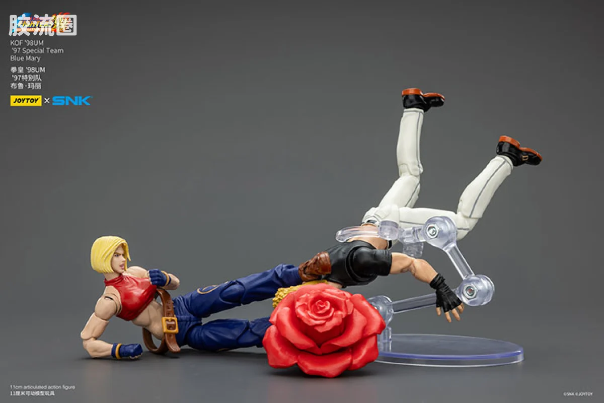 JOYTOY x 拳皇98系列 角色 97特别队 布鲁·玛丽 - 图片
