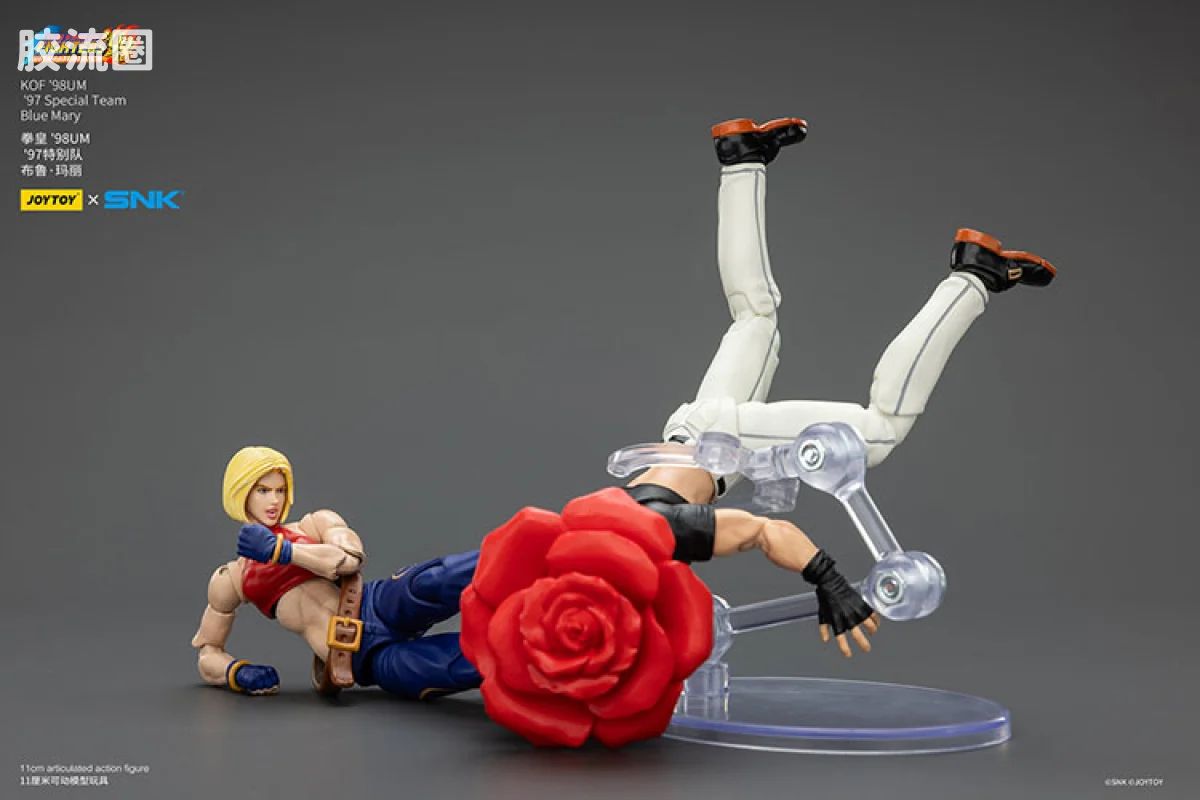 JOYTOY x 拳皇98系列 角色 97特别队 布鲁·玛丽 - 图片