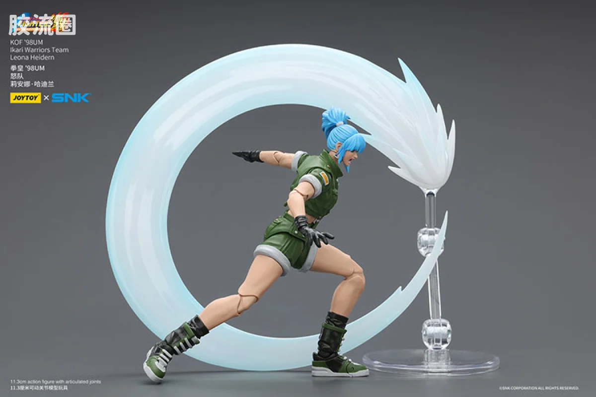 JOYTOY x 拳皇98系列 角色 怒队 莉安娜哈迪兰 - 图片