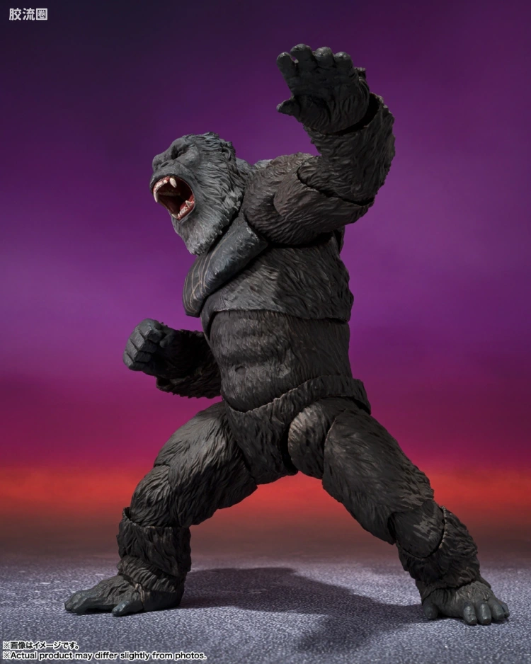 S.H.MonsterArts 普通版 金刚 FROM <哥斯拉 x 金刚:帝国崛起(2024)> - 图片