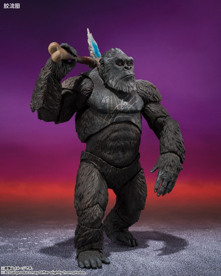 S.H.MonsterArts 普通版 金刚 FROM <哥斯拉 x 金刚:帝国崛起(2024)> - 图片