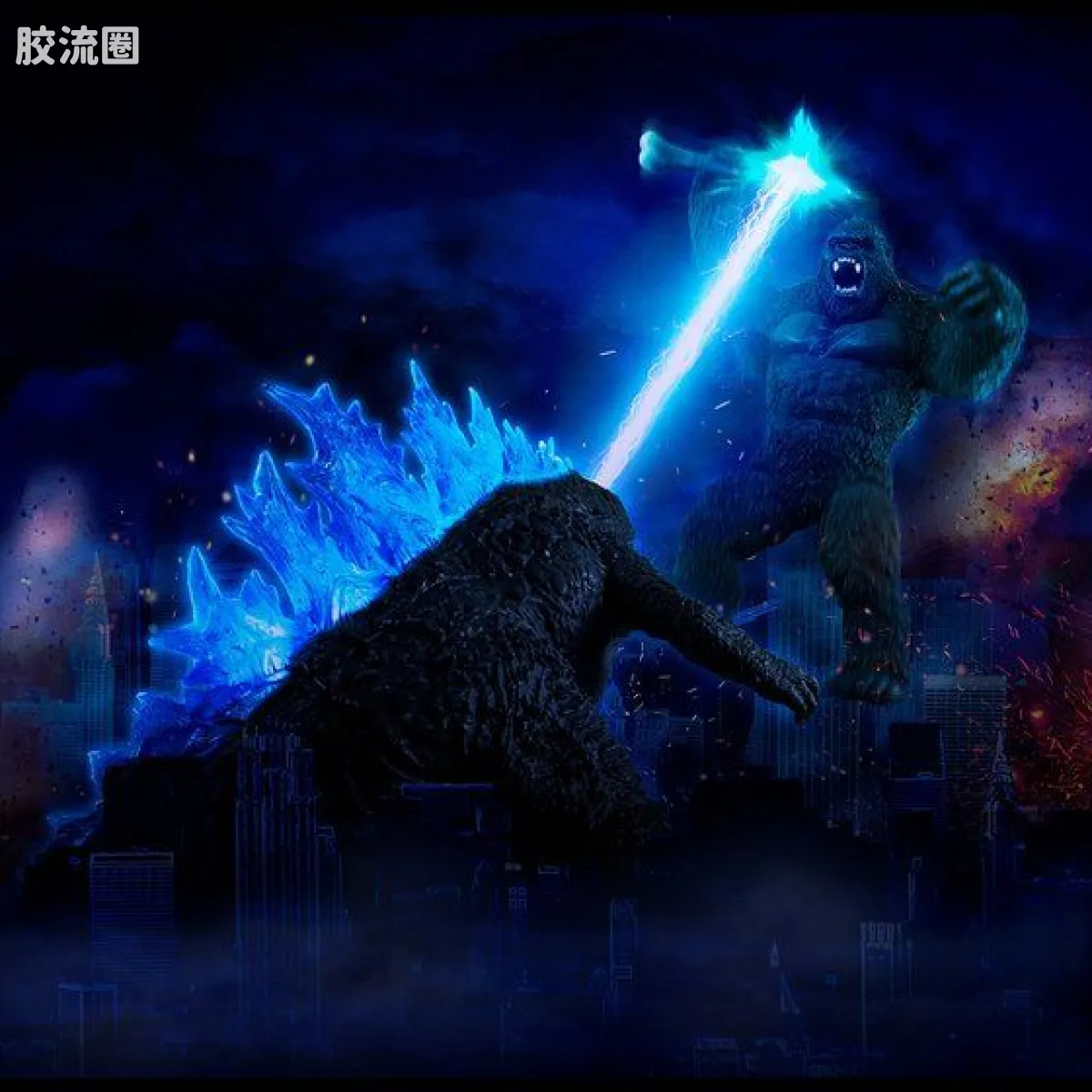 Mega House特摄系列 Ultimate Article Monsters系列 金刚  哥斯拉vs.金刚(2021) - 图片