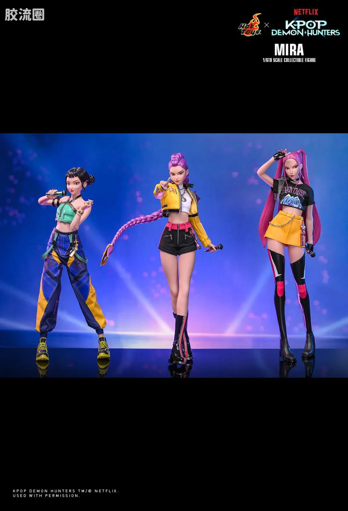 HT 1比6可动人偶 TMS系列 177《K-POP：猎魔女团》米拉 - 图片