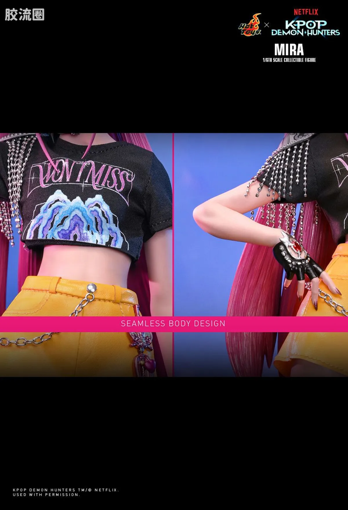 HT 1比6可动人偶 TMS系列 177《K-POP：猎魔女团》米拉 - 图片
