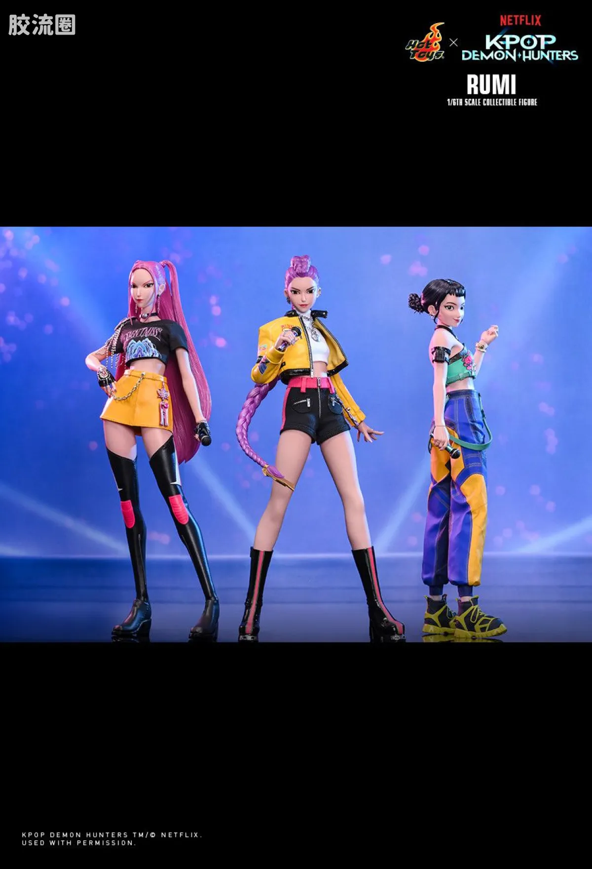 HT 1比6可动人偶 TMS系列 176《K-POP：猎魔女团》鲁米 - 图片