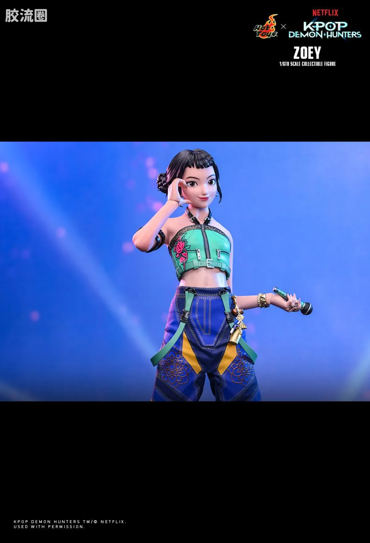 HT 1比6可动人偶 TMS系列 178《K-POP：猎魔女团》佐依 - 图片