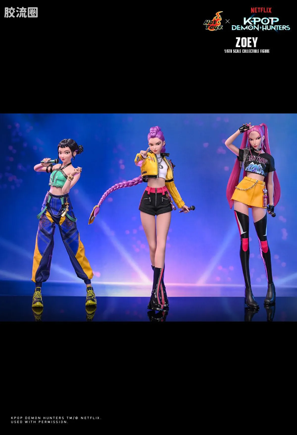 HT 1比6可动人偶 TMS系列 178《K-POP：猎魔女团》佐依 - 图片