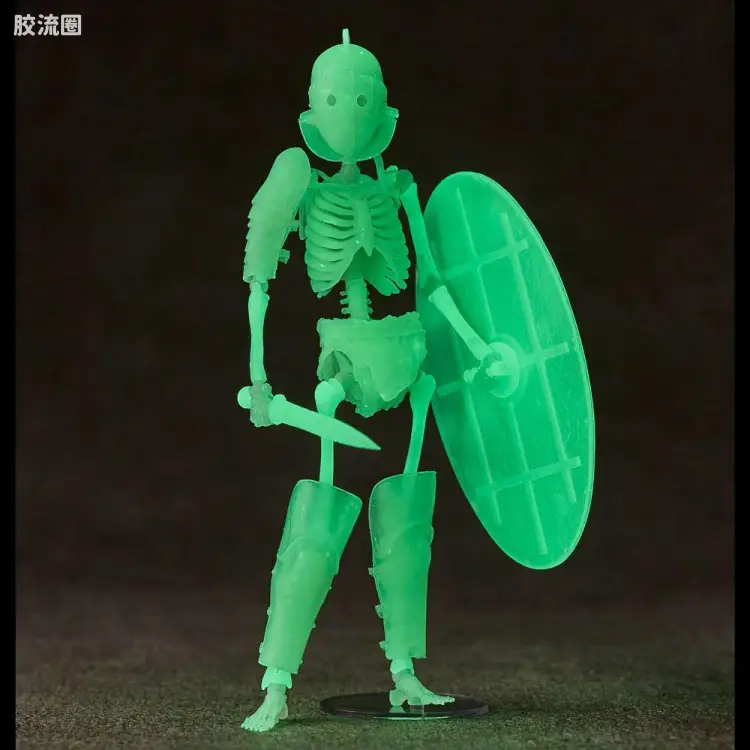 竹谷式自在置物 竹谷式自在置物 KT-033 骸骨追击斗士 Secutor 夜光版