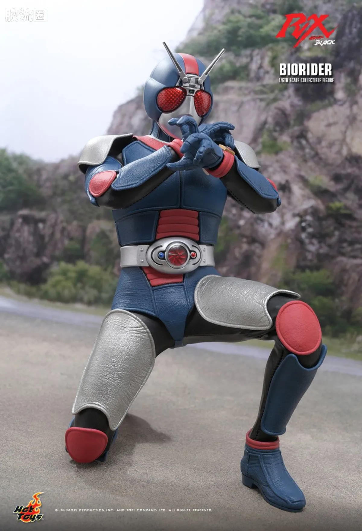 HT 1比6可动人偶 TMS系列 TMS180 假面骑士BLACK RX - 生化骑士 - 图片