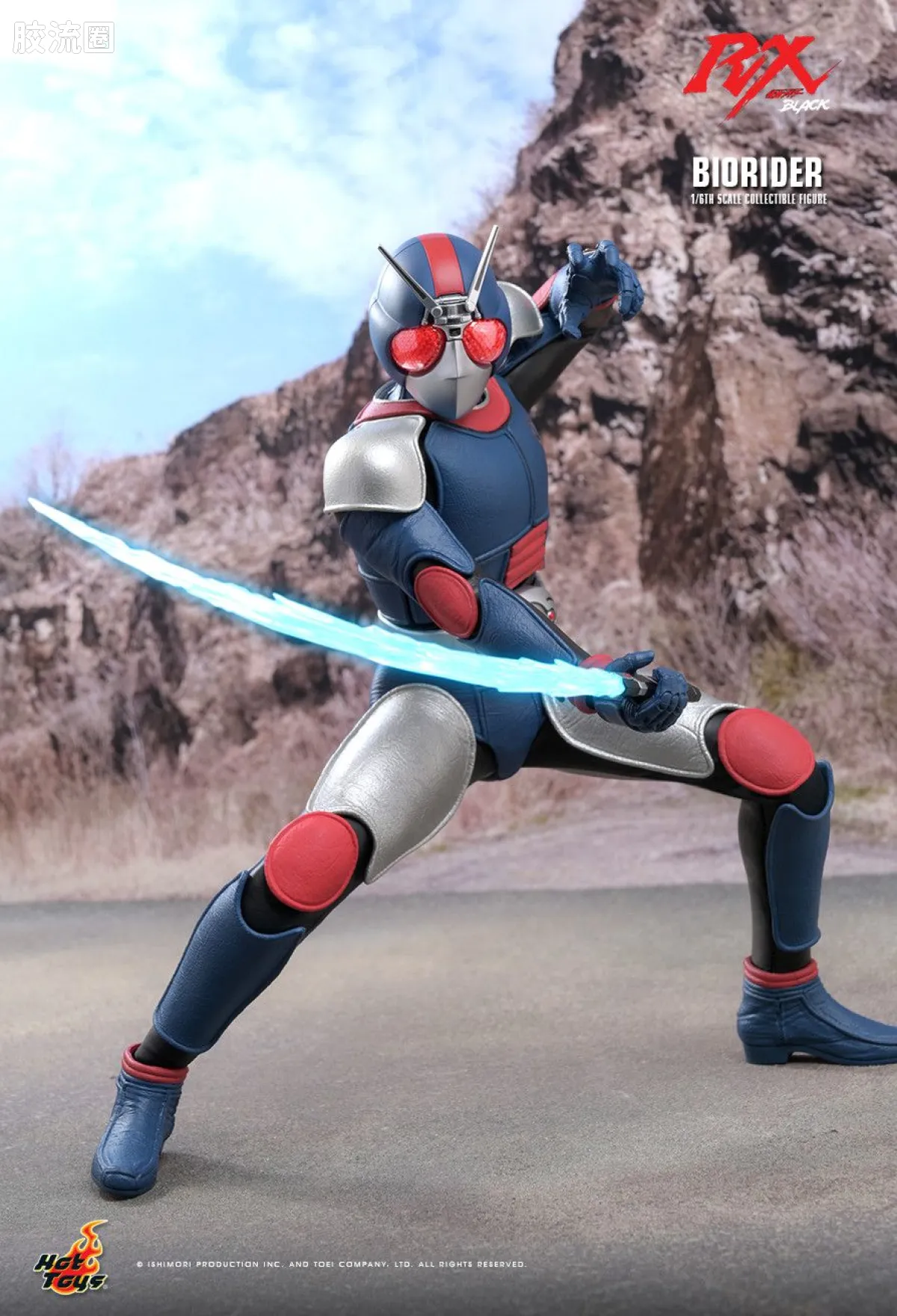 HT 1比6可动人偶 TMS系列 TMS180 假面骑士BLACK RX - 生化骑士 - 图片