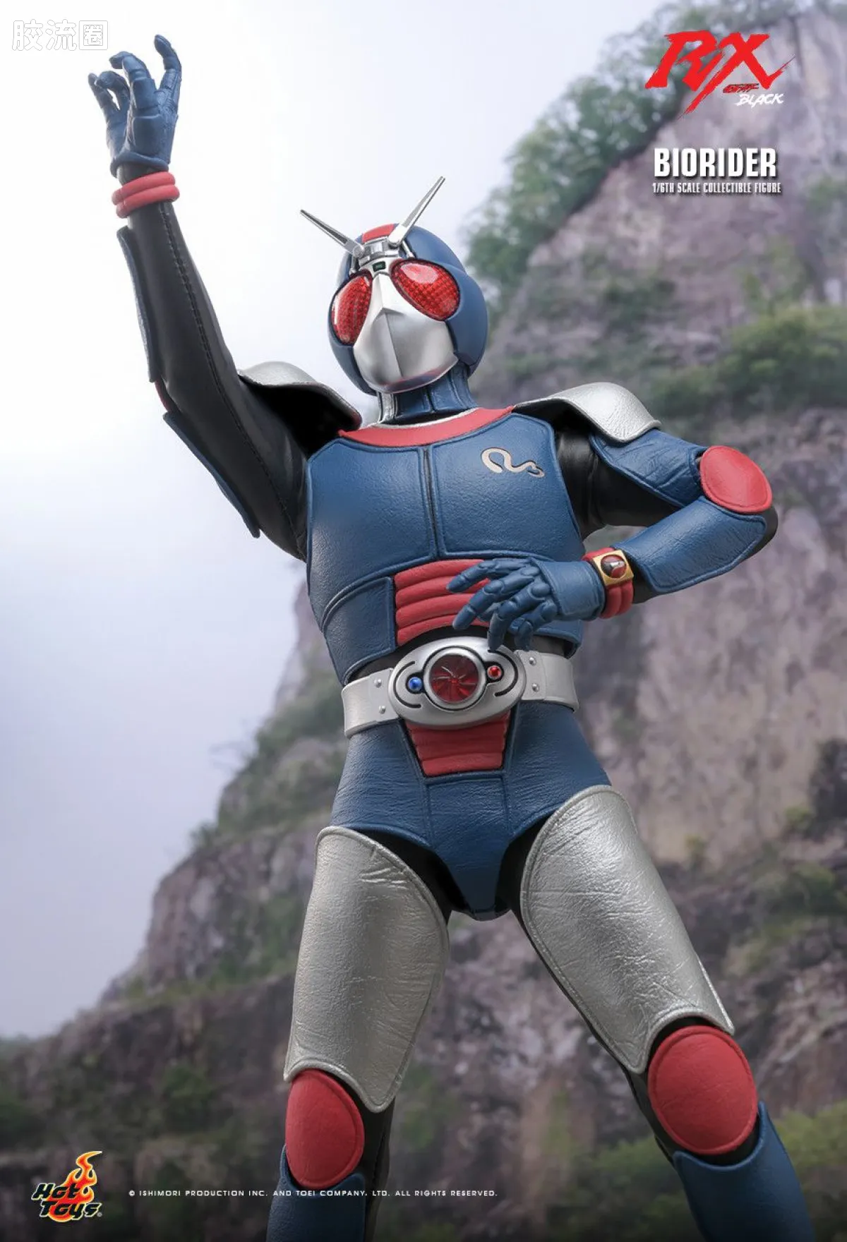 HT 1比6可动人偶 TMS系列 TMS180 假面骑士BLACK RX - 生化骑士 - 图片