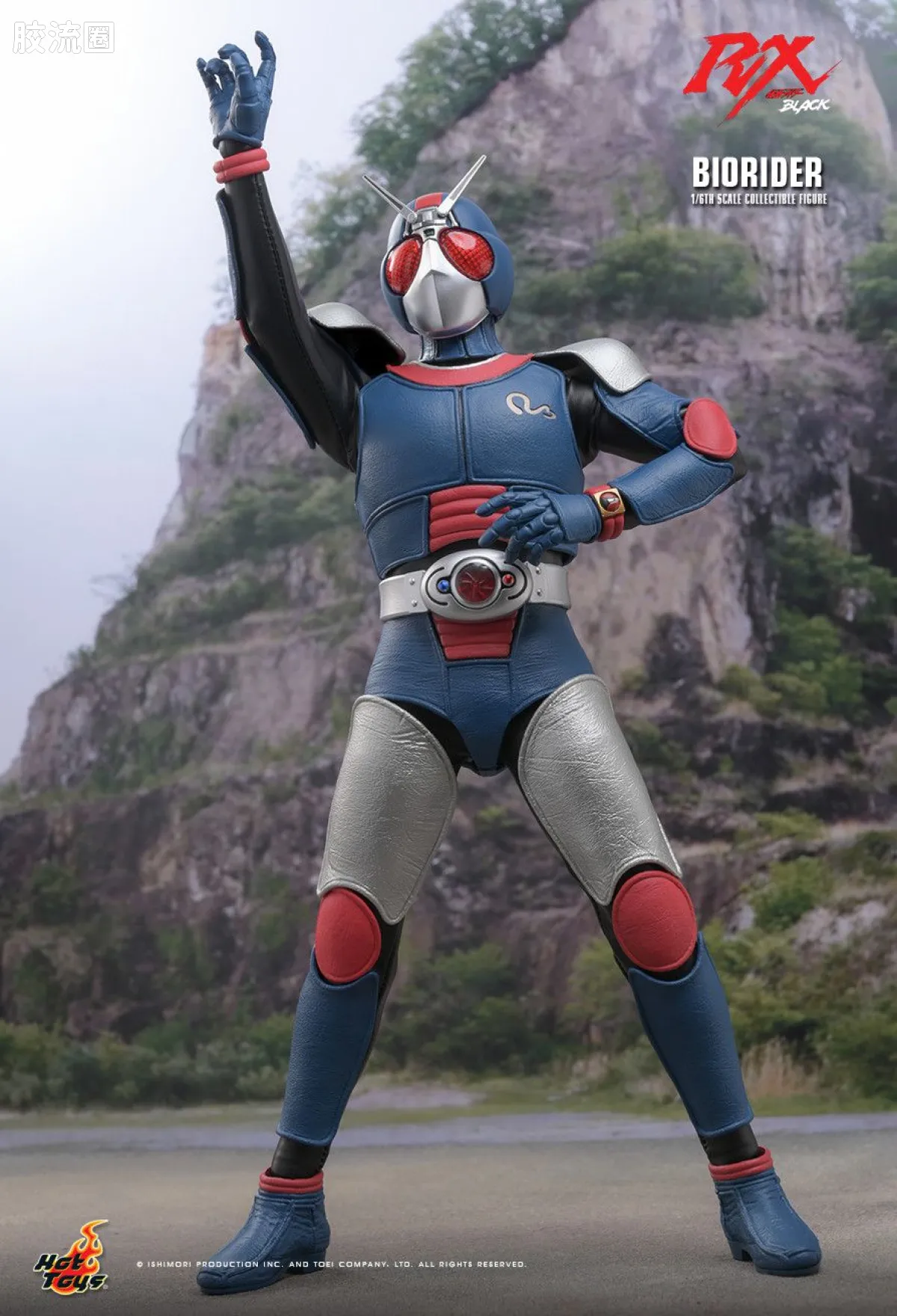 HT 1比6可动人偶 TMS系列 TMS180 假面骑士BLACK RX - 生化骑士 - 图片