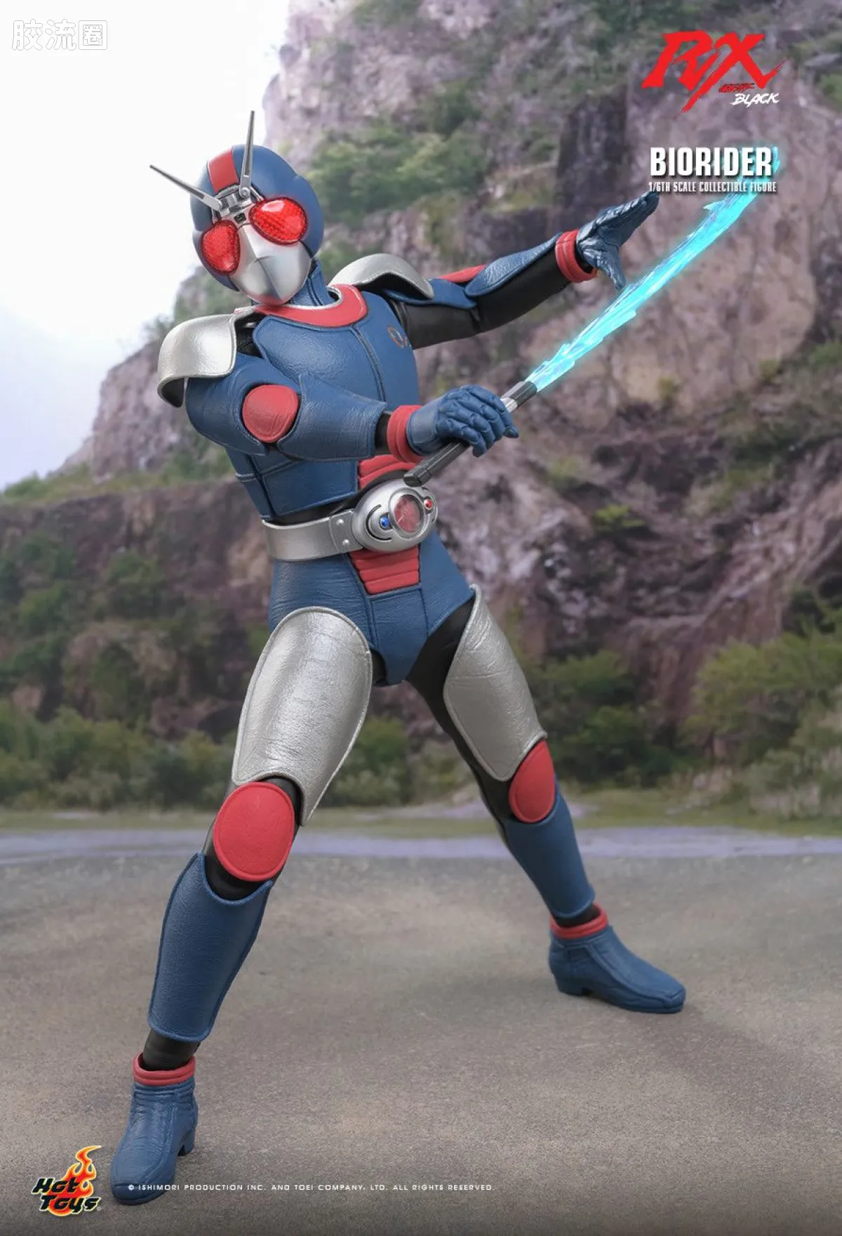 HT 1比6可动人偶 TMS系列 TMS180 假面骑士BLACK RX - 生化骑士 - 图片
