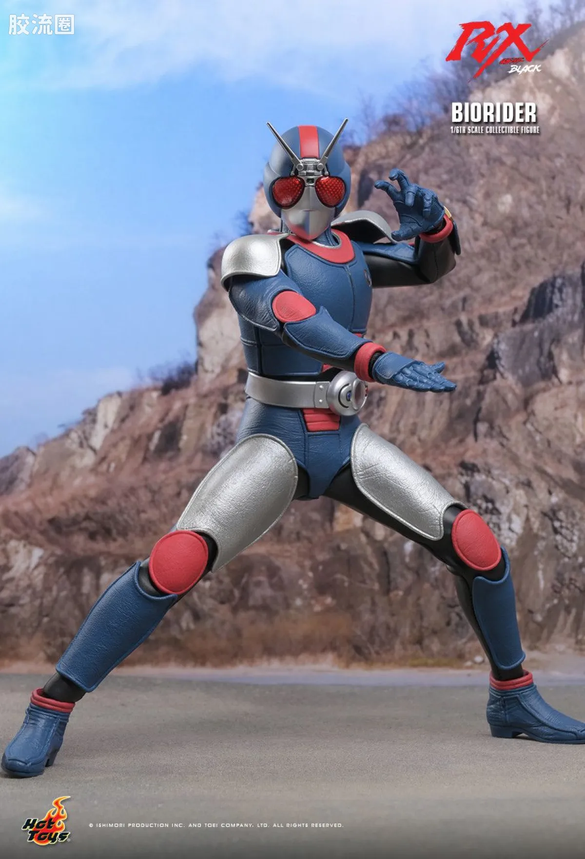 HT 1比6可动人偶 TMS系列 TMS180 假面骑士BLACK RX - 生化骑士 - 图片